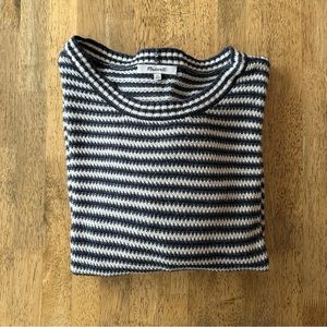 Madewell Seagrove Striped Pullover Sweater